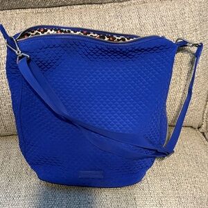 Vera Bradley Royal Blue Quilted Shoulder Bag